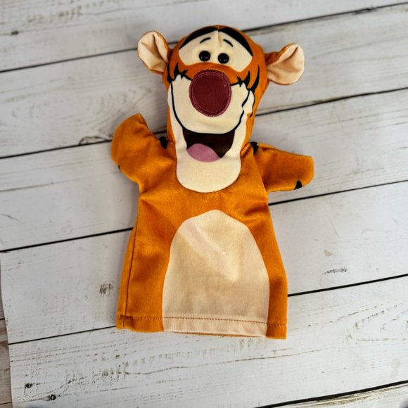 Tigger Eeyore Piglet Plush Hand Puppets Set Of 3 - Picture 3 of 8
